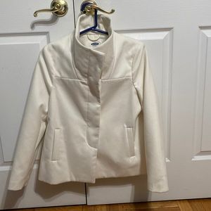 Old Navy White Coat